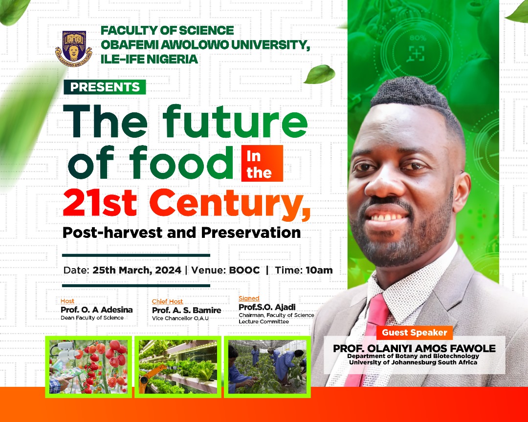 With 282 million undernourished in Africa, can the continent with 60% of the world's uncultivated land become a global food hub? Explore how postharvest tech, agroprocessing, and innovation can revolutionize Africa's food security. 

25 March at OAU, Nigeria. #Food #Africa