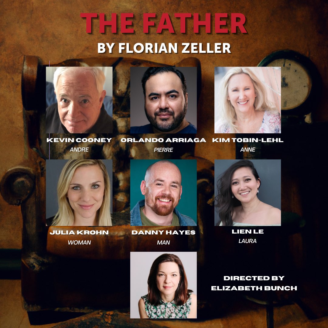 Announcing the cast of our next show, THE FATHER by Florian Zeller. Directed by Elizabeth Bunch, this poignant play makes its Houston Premiere onApril 26. Tickets on sale now. #houstontheatre #houarts #plays #houstonactors #cast #acting #drama