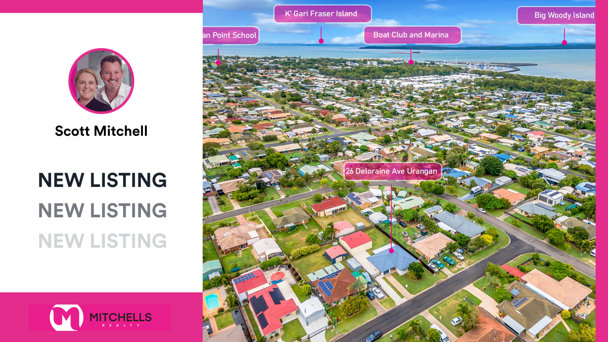 MitchellsRealty's tweet photo. 🛌 4 🛀 2 🚘 4
📍 26 Deloraine Avenue, Urangan, QLD, 4655

Our agent’s latest listing on RateMyAgent
 3980321
https://t.co/bx0QiqyWrQ

...
#ratemyagent #realestate #Mitchells_Realty_Hervey_Bay https://t.co/8RMPzCRexZ