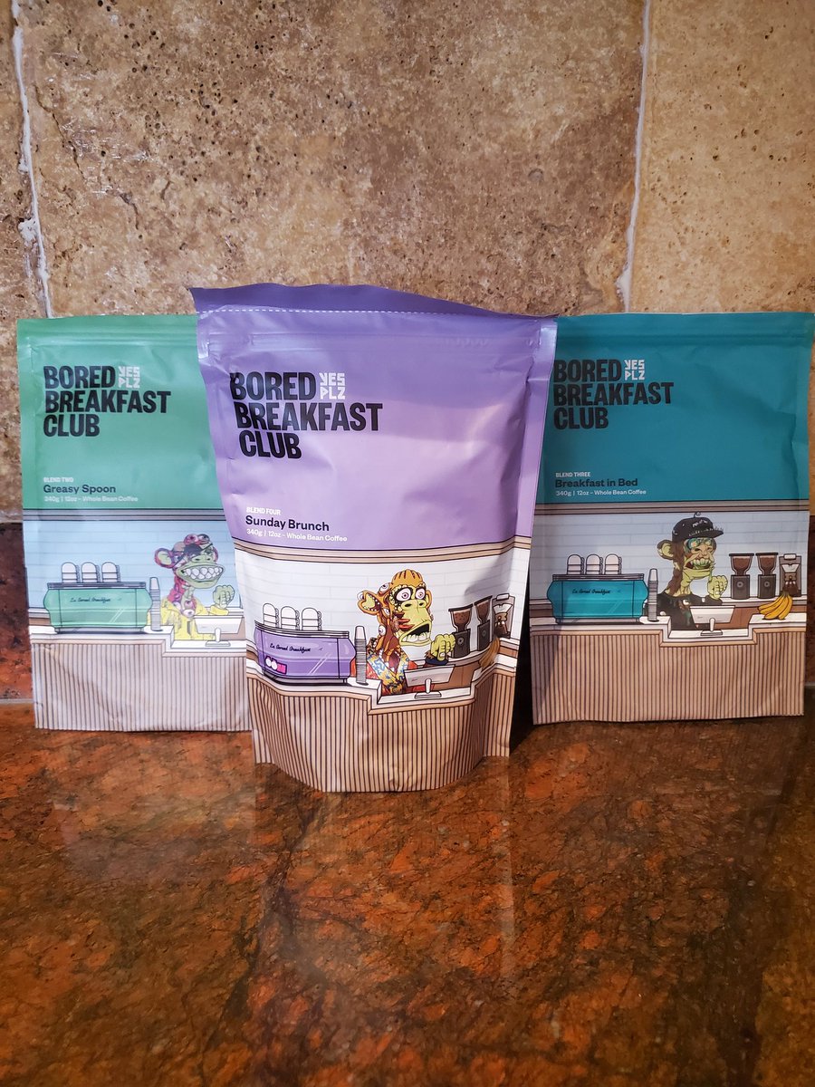 Max Leverage🔺 (@maxslippage420) on Twitter photo Blend Four has arrived, featuring coffee beans from Brazil and Guatemala! I've been looking forward to this for a while.
#realworldutility <a href="/BoredBreakfast/">BoredBreakfastClub</a> Blend Four has arrived, featuring coffee beans from Brazil and Guatemala! I've been looking forward to this for a while.
#realworldutility <a href="/BoredBreakfast/">BoredBreakfastClub</a>