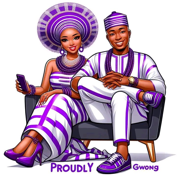 That's how my culture dress 
Bit me on this dress