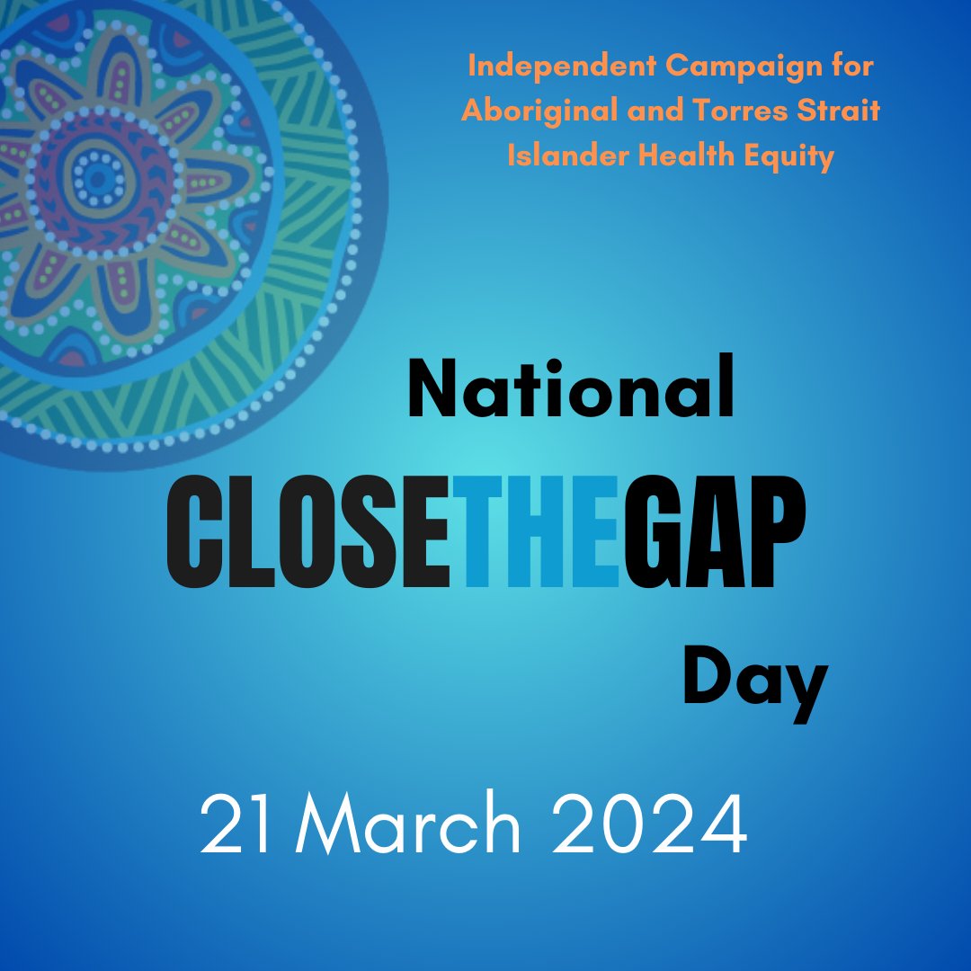 It's National Close the Gap Day (21 March 2024) 'Voyage to Voice, Treaty, Truth and Beyond', the 2024 Close the Gap report has been released. The sub-themes include leadership, governance and building our economies. #closethegap2024