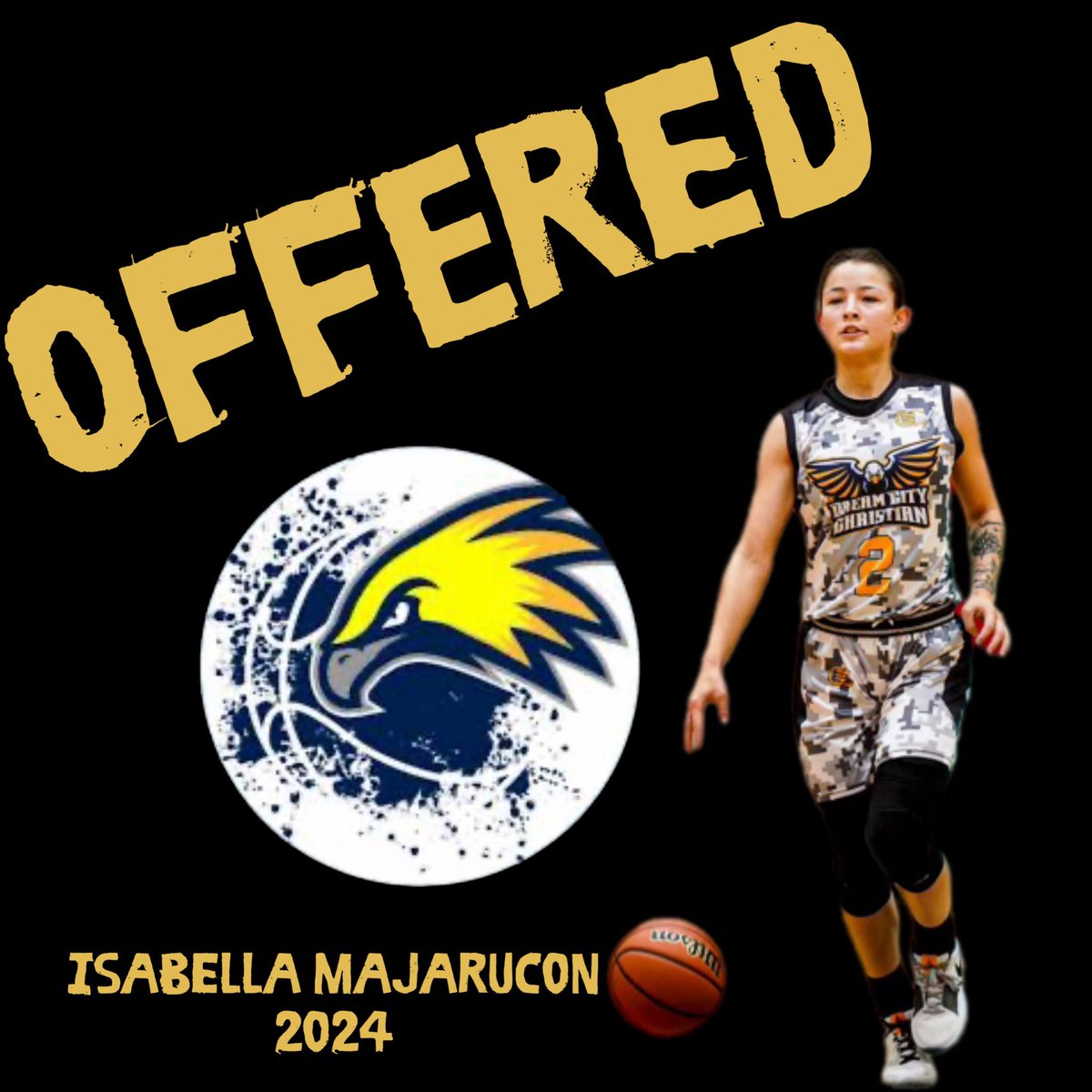 Congrats to @ijmmaja on her offer from @LCCCWBasketball . #ourcitydreamcity