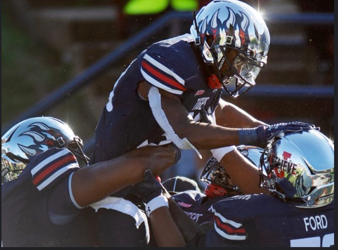 #AGTG After a great conversation with @CoachRamirezJSU I’m Blessed to receive a Offer from Jackson state University 🔵🔴🐯@gojsutigersfb @coachmlindsey @CoachCSwain @RecruitLamar @On3Recruits @247recruiting @TFloss32