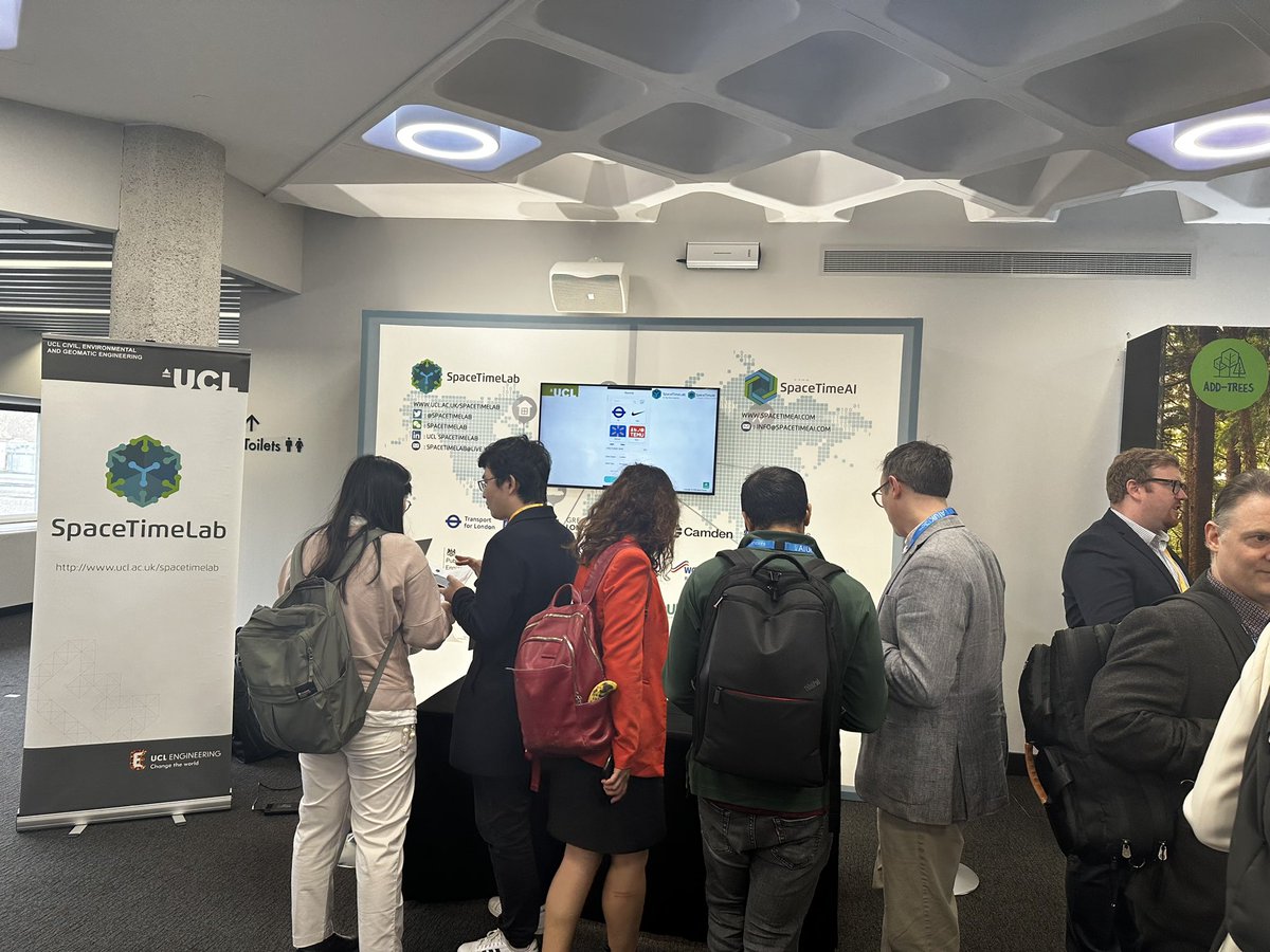 After two AMAZING days at #AIUK 2024, I feel so excited 🌟. <a href="/SpaceTimeLab/">SpaceTimeLab</a> presents our DataDriven Strategies of ResponsibleAI for Eco Travel and Net Zero Urban. Soo nice to meet all those kind visits and to have inspiring 💬 talks. <a href="/CEGE_UCL/">CEGE UCL</a>