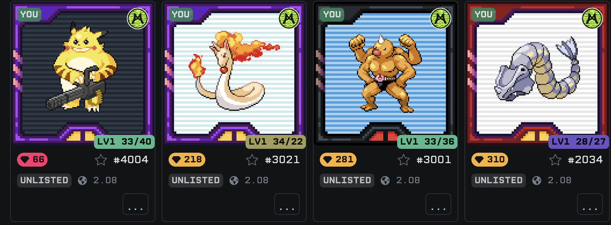 0xPeteTheJeet's tweet photo. 🤧🤧🤧

My @mutantmon_sol starters...

Can't wait to use them 👀 https://t.co/xZ5KiNTCJm