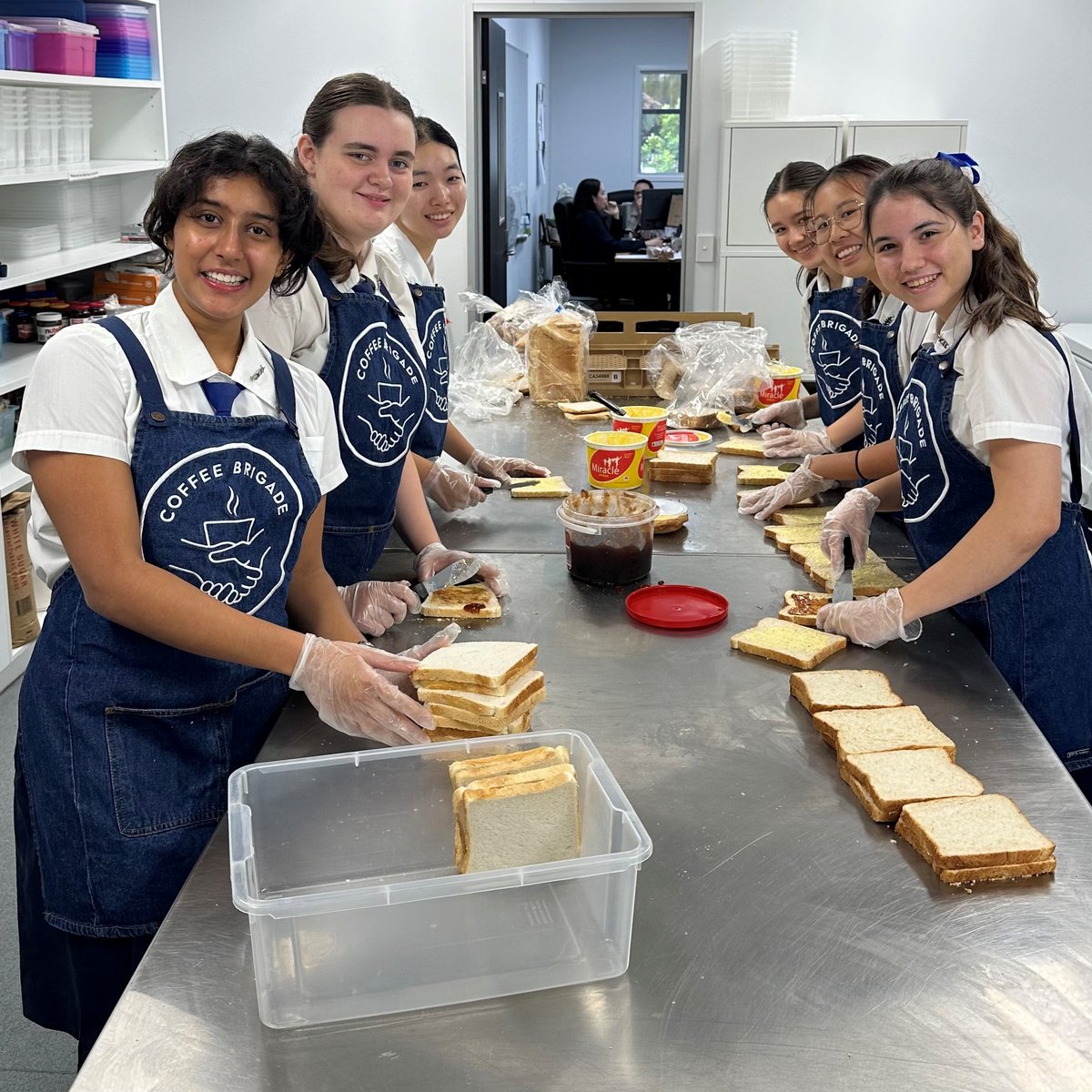We greatly enjoy partnering with Coffee Brigade to provide another Service opportunity available to students, while contributing towards keeping Brisbane’s community nourished.