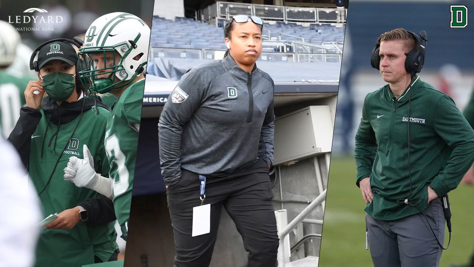 The Big Green have paved the way for women in football, having had six women on their staff over the past six years with the seventh starting next month. Feature Story ➡️ dartsports.co/43oQmwj #GoBigGreen | #WomensHistoryMonth