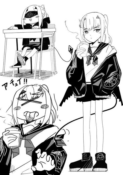 学生メリュ子でも再掲しとくか
#FGO 