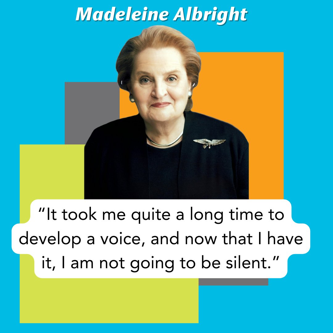 #womencrushwednesday #WCW #womenwednesday #wisdomwednesday #womancrushwednesday #womenempowerment #womensupportingwomen #femaleCEO #femalebusinessowner #femaleentrepreneur #womeininbusiness #bosslady #girlboss #thefutureisfemale #womenowned #madelinealbright