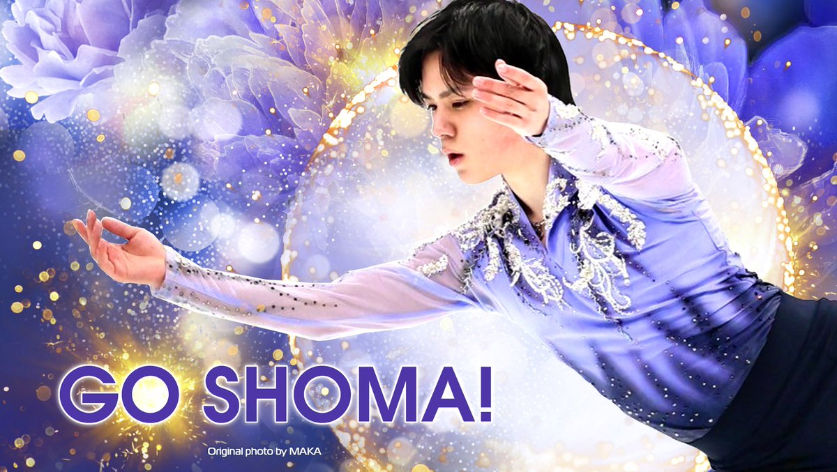 Good luck Shoma! 🙏🍀❤️✨

#宇野昌磨 #ShomaUno
#GoodLuckShoma