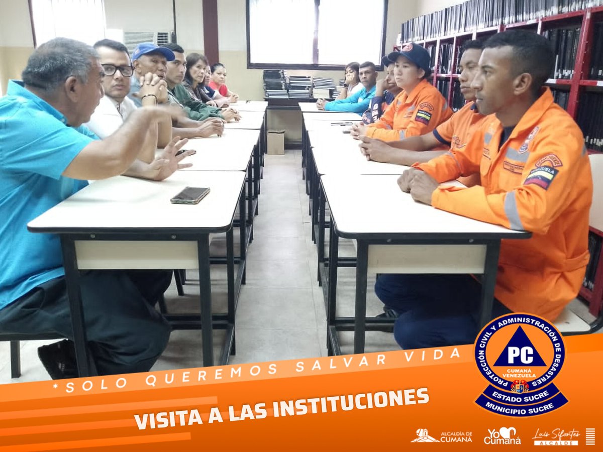 PCivil_Cumana's tweet photo. YO❤️CUMANÁ
#20Mar |

Seguimos en nuestra programación y planificación para lograr el exito del Caribe Wave en nuestro municipio, hoy estuvimos afinando detalles con la Universidad Nacional Experimental de las Fuerzas Armadas y Guardacosta Cumaná. 

#SoloQueremosSalvarVidas https://t.co/6DcUyWZRNd