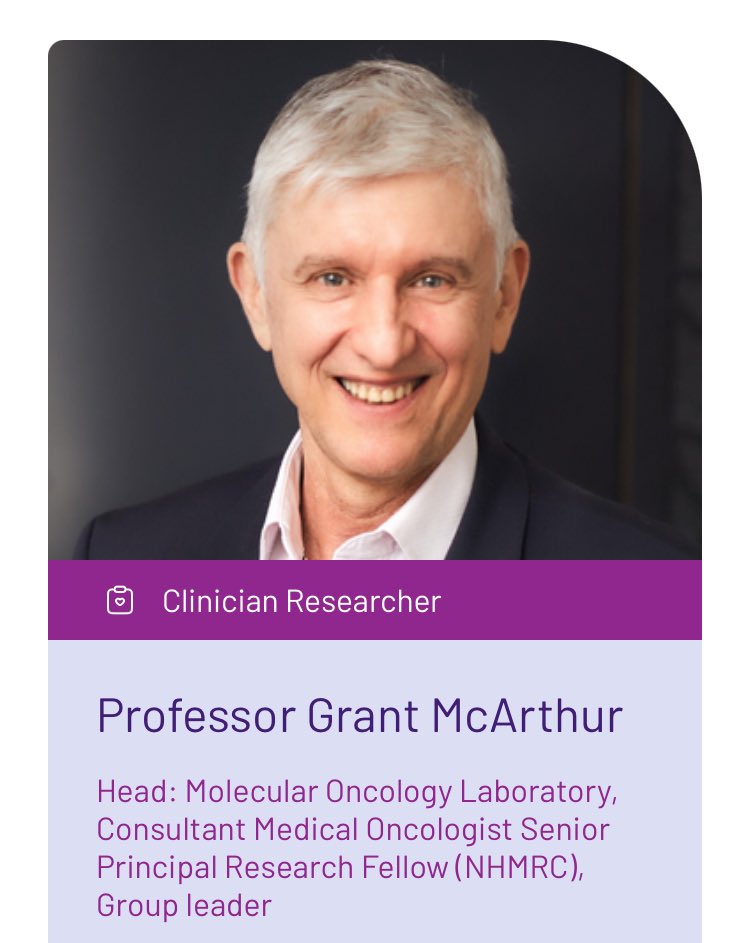 Dear immunologists, pls register for #APVIC2024, and hear from eminent clinicians like Prof Grant McArthur, Director of @VCCCAlliance, an oncologist with expertise in melanoma. apvic.org @PeterMacCC