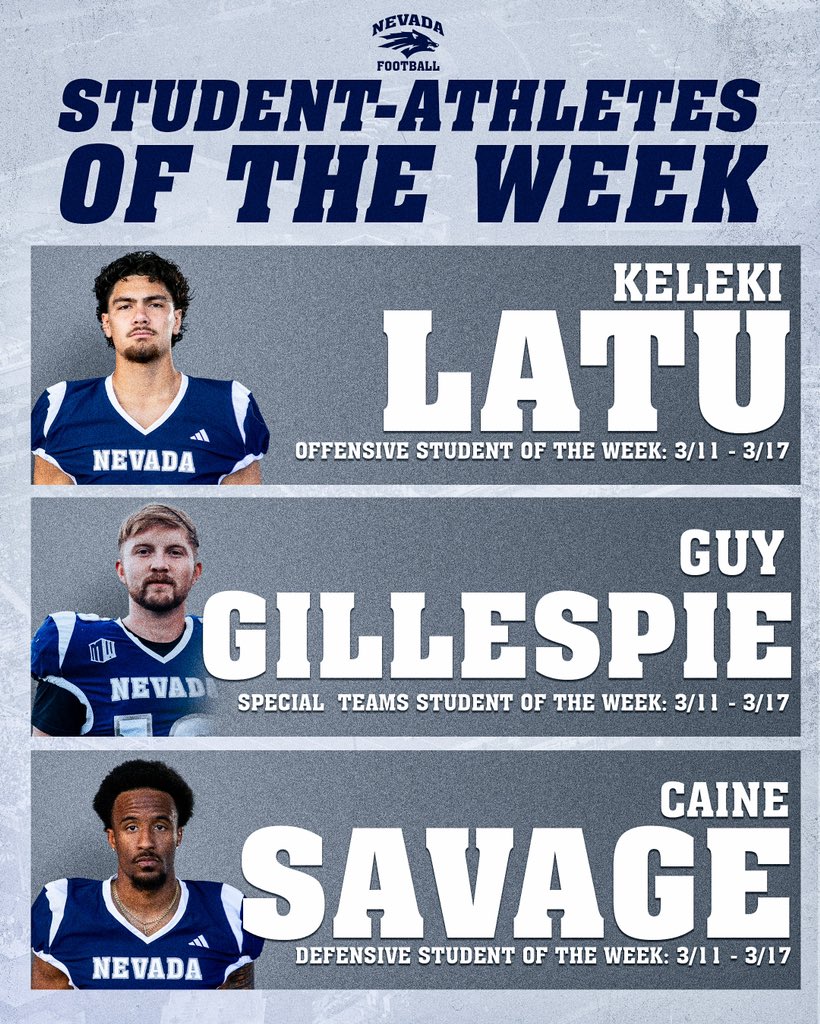 This week’s 𝐒𝐭𝐮𝐝𝐞𝐧𝐭-𝐀𝐭𝐡𝐥𝐞𝐭𝐞𝐬 𝐨𝐟 𝐭𝐡𝐞 𝐖𝐞𝐞𝐤🐺 #BattleBorn | #Launch