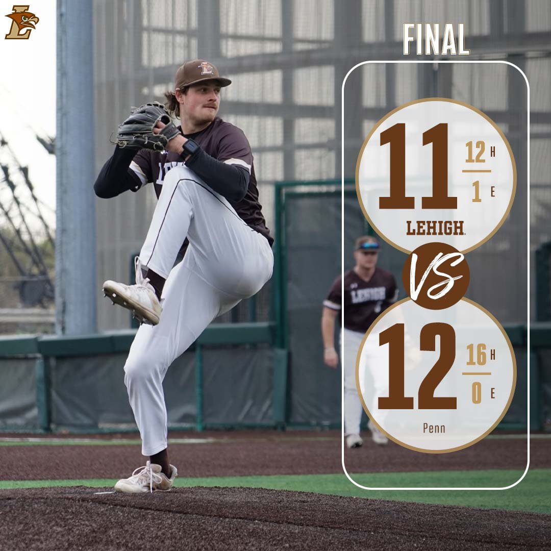 Mountain Hawks fall short in a great game in Philly. Back at it on Friday to open <a href="/PatriotLeague/">Patriot League</a> play against Lafayette.

#GoLehigh