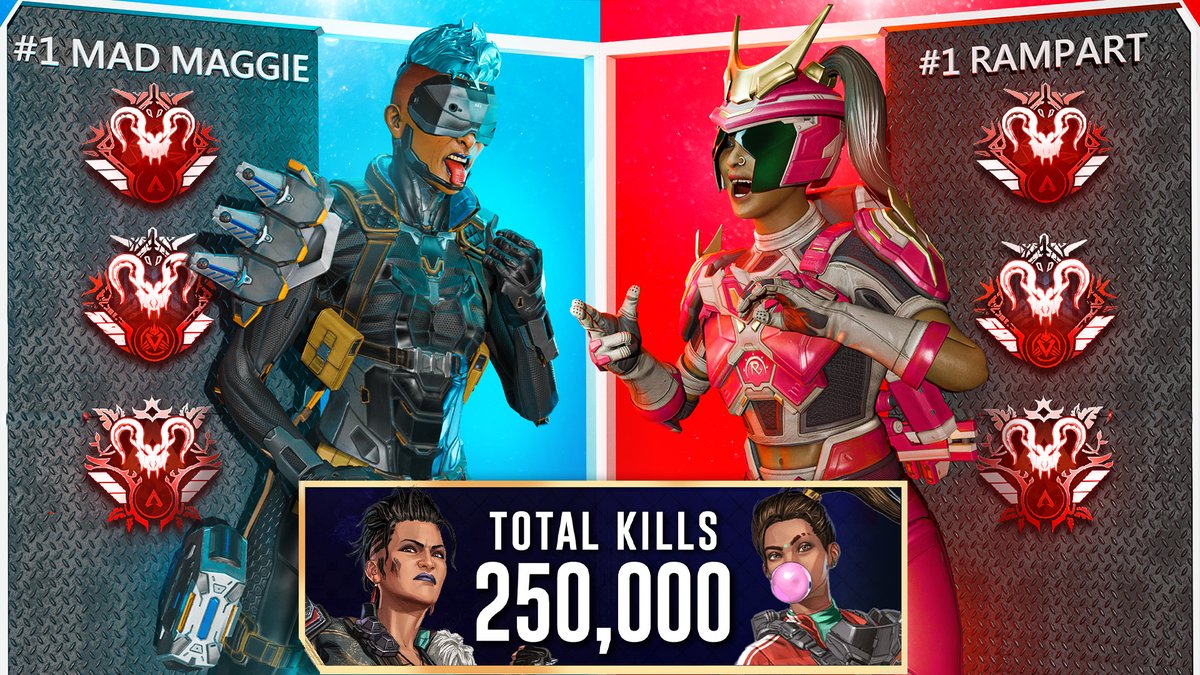 #1 Rampart &amp; #1 Mad Maggie REVEAL THEIR....

✅ SECRET Tips &amp; Tricks!
✅ 110,000 Mad Maggie Kills
✅ 130,000 Rampart Kills

Vid in comments 

w/ <a href="/flacoscott/">Scott Oseguera</a>  &amp; <a href="/oopsxxxxxsorry/">oopsxxxxxxsorry</a> 

Edited by <a href="/TyKatte/">𝖍𝖊𝖑𝖑𝖇𝖔𝖞</a> 
Thumbnail by <a href="/xKETx2/">xKETx</a>