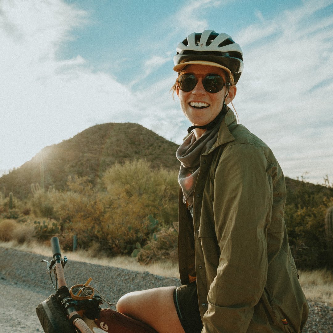 🙌 We are SO very excited to announce that Sarah Swallow will be returning to join our Global Ambassador lineup for 2024! She's a prodigious event organizer, route planning wizard, and absolute hero of the adventure cycling world. Help us in welcoming her back!