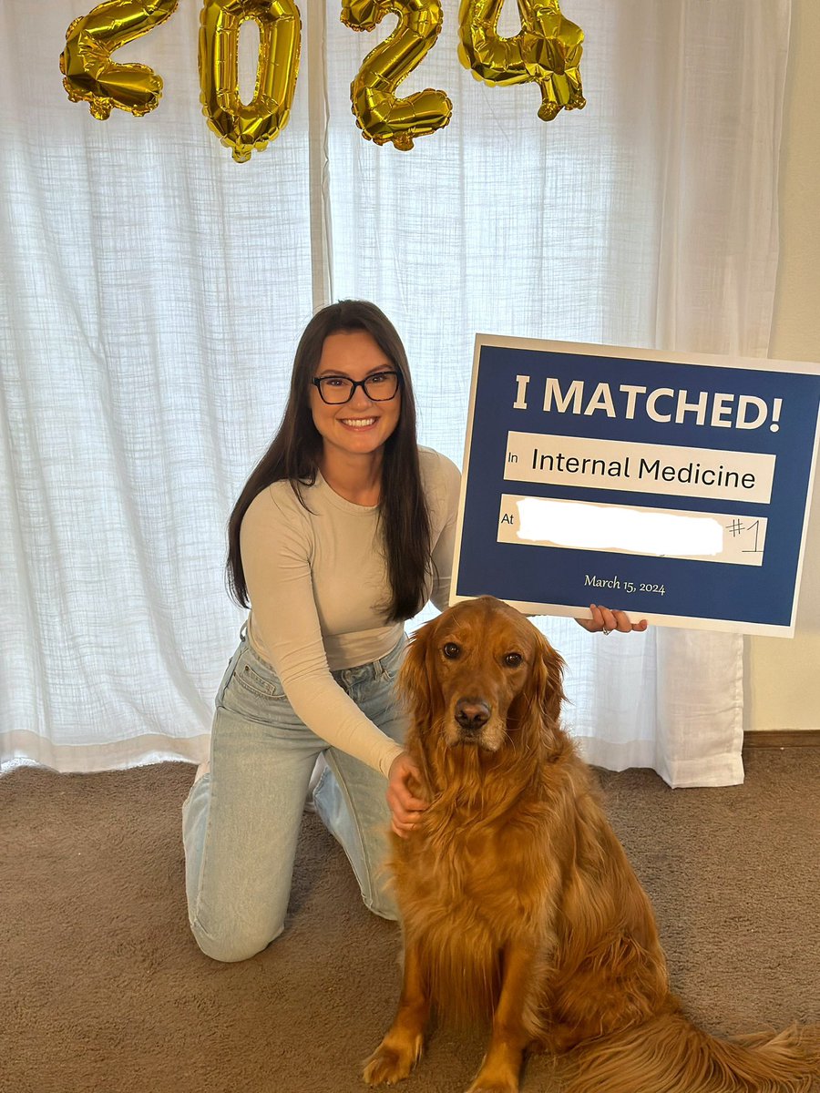 After a weekend of celebration, I’m so excited to announce that we’re staying home!!!!!! I matched at my #1!!!!!!

#MATCH2024 #MatchDay2024