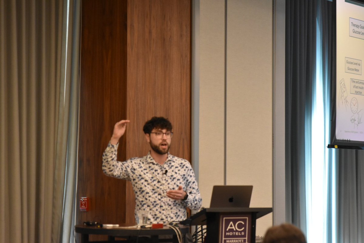 ACMIUI's tweet photo. Our AI and health paper session featured research spanning across XAI for Automated Insulin Delivery Systems, Evaluative methods for medical professionals treating movement disorders eg. Parkinsons Disease &amp; chatgpt powered mental health chatbots #IUI2024 https://t.co/VO6cqVTBrC