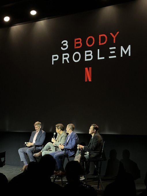 Saw a screening of &ldquo;3 Body Problem&rdquo;, congrats to Dan, David, Alex &amp; the entire cast &amp; crew. The tone<a href="/tag/sicilia"class="tags"><span>#sicilia</span></a><a href="/tag/isoleeolie"class="tags"><span>#isoleeolie</span></a>