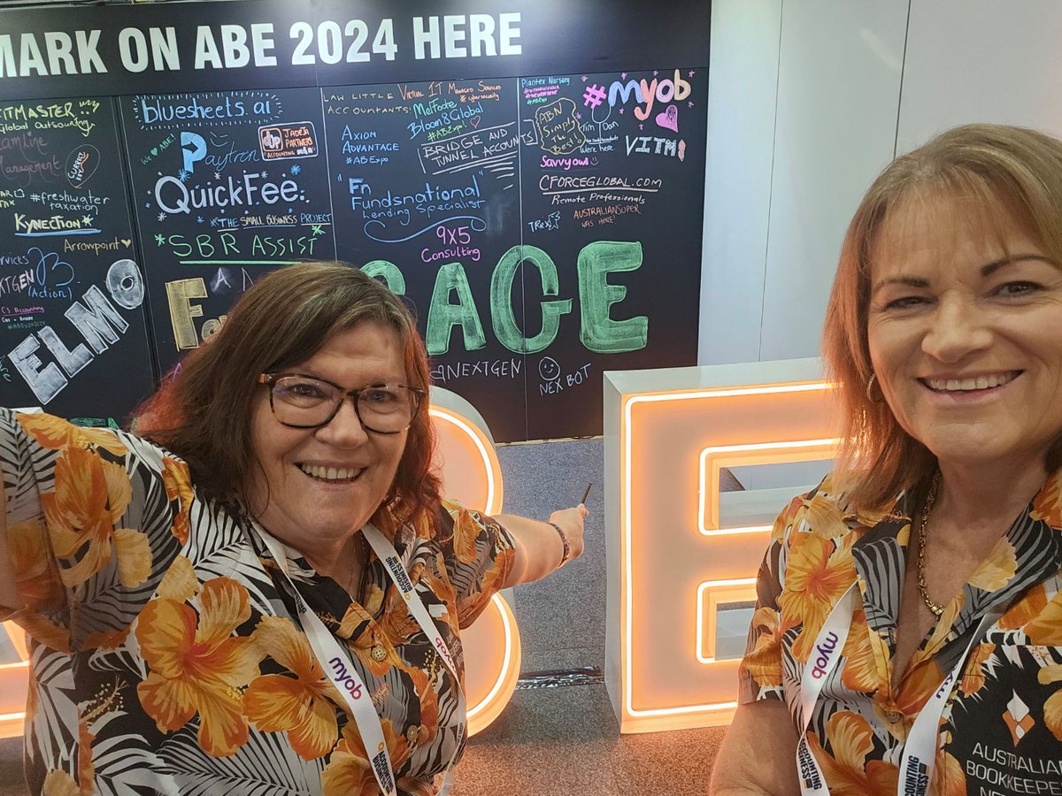 Making our mark here at ABE!