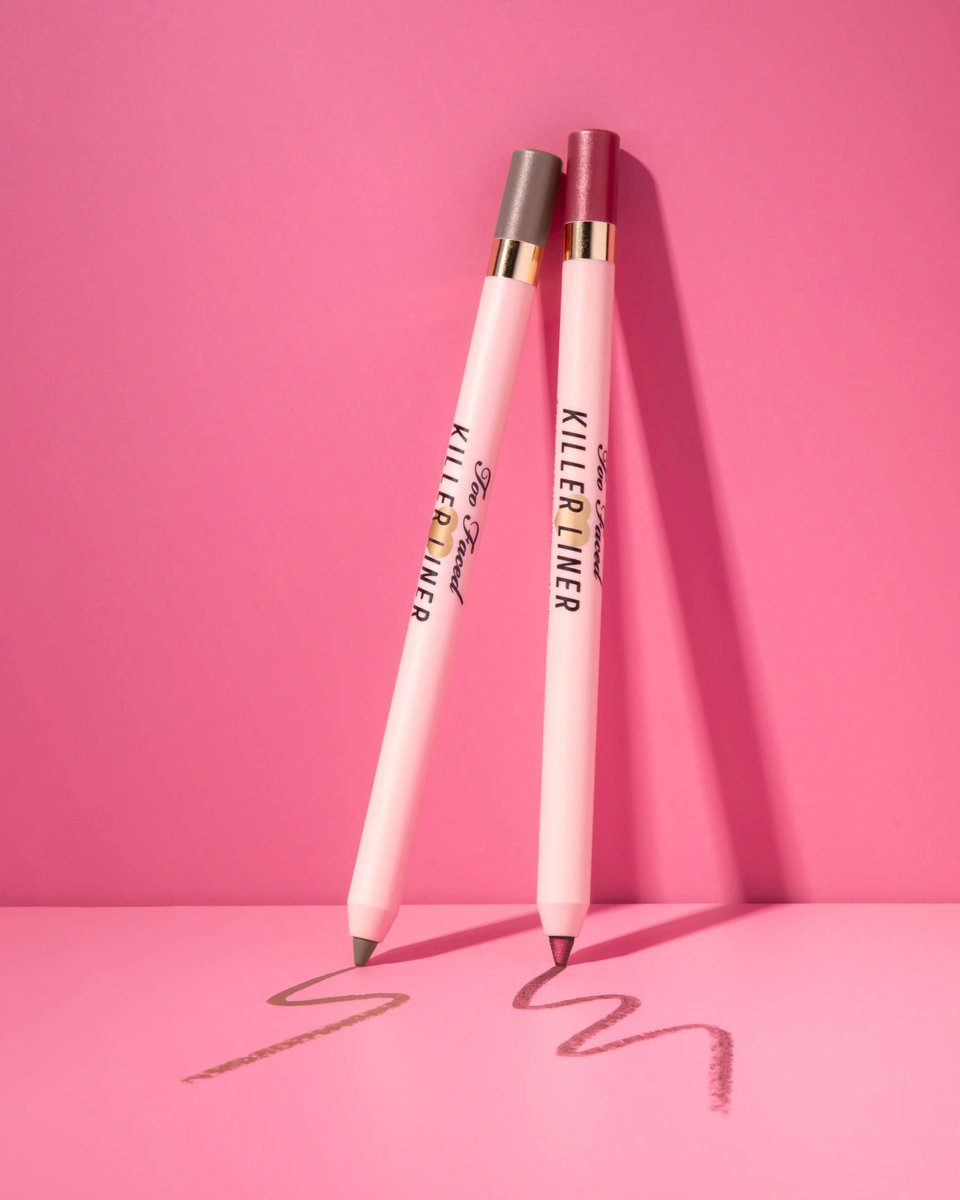 💖 ANOTHA ONE 💖 Meet the two newest shades of our Killer Liner Collection, Metallic Burgundy and Taupe! 🥰🎀 Experience total control with this precision waterproof gel eyeliner! Shop here: toofaced.visitlink.me/GsgRrm #toofaced #tfcrueltyfree