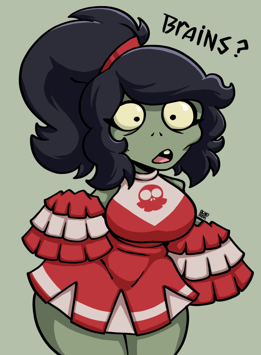 BlindStash's tweet image. That one Zombie girl🧠