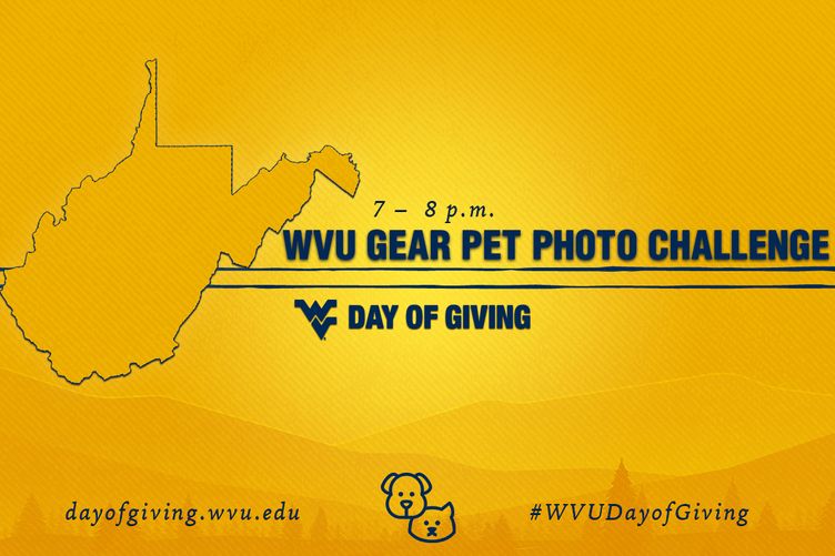 Even our pets know there’s nothing like sporting the gold and blue! Share a picture of your pet in WVU gear and three of the most pawsome photos will earn additional funding! Atlas and our therapy dogs need your support! Make sure to include #WVUDayofGiving and tag us! #wvukids