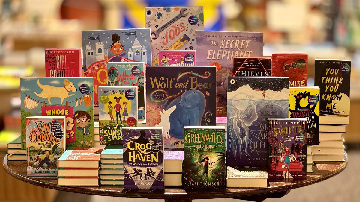 This evening we will be announcing the magnificent winner of our Waterstones Children's Book Prize 2024 and we're super excited! As we celebrate the 20th anniversary of the prize, discover our 2024 shortlisted authors and illustrators here: bit.ly/3uvHRlS #WCBP24