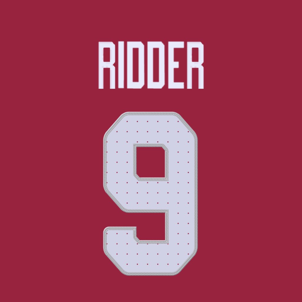 Arizona Cardinals QB Desmond Ridder (@desmondridder) is wearing number 9. Last worn by Joshua Dobbs. #BirdGang