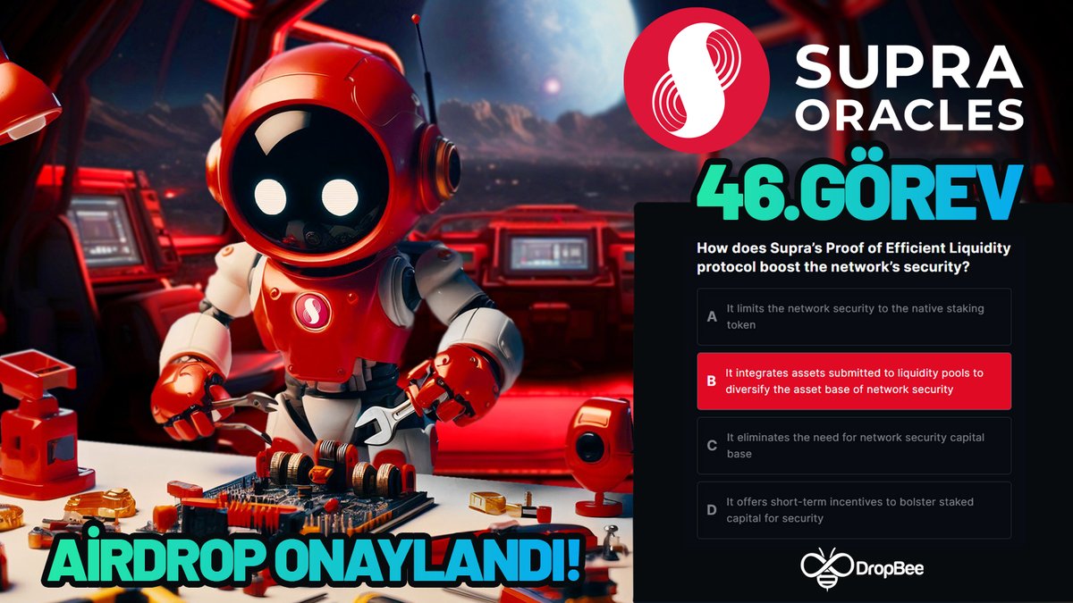 isnotberlin's tweet image. ⚡️ #SupraOracles  46. Görev! 

Herkese merhaba,  

Bugün #SupraOracles resmi hesaptan önümüzdeki hafta güzel şeyler olacak diye tweet okudum. Sanırım beklenilen gün çok yakın!

SupraOracles 46.Görevi cevapları, sizin doğru cevap hangisiyse lütfen onu seçin:

-It helps them earn…