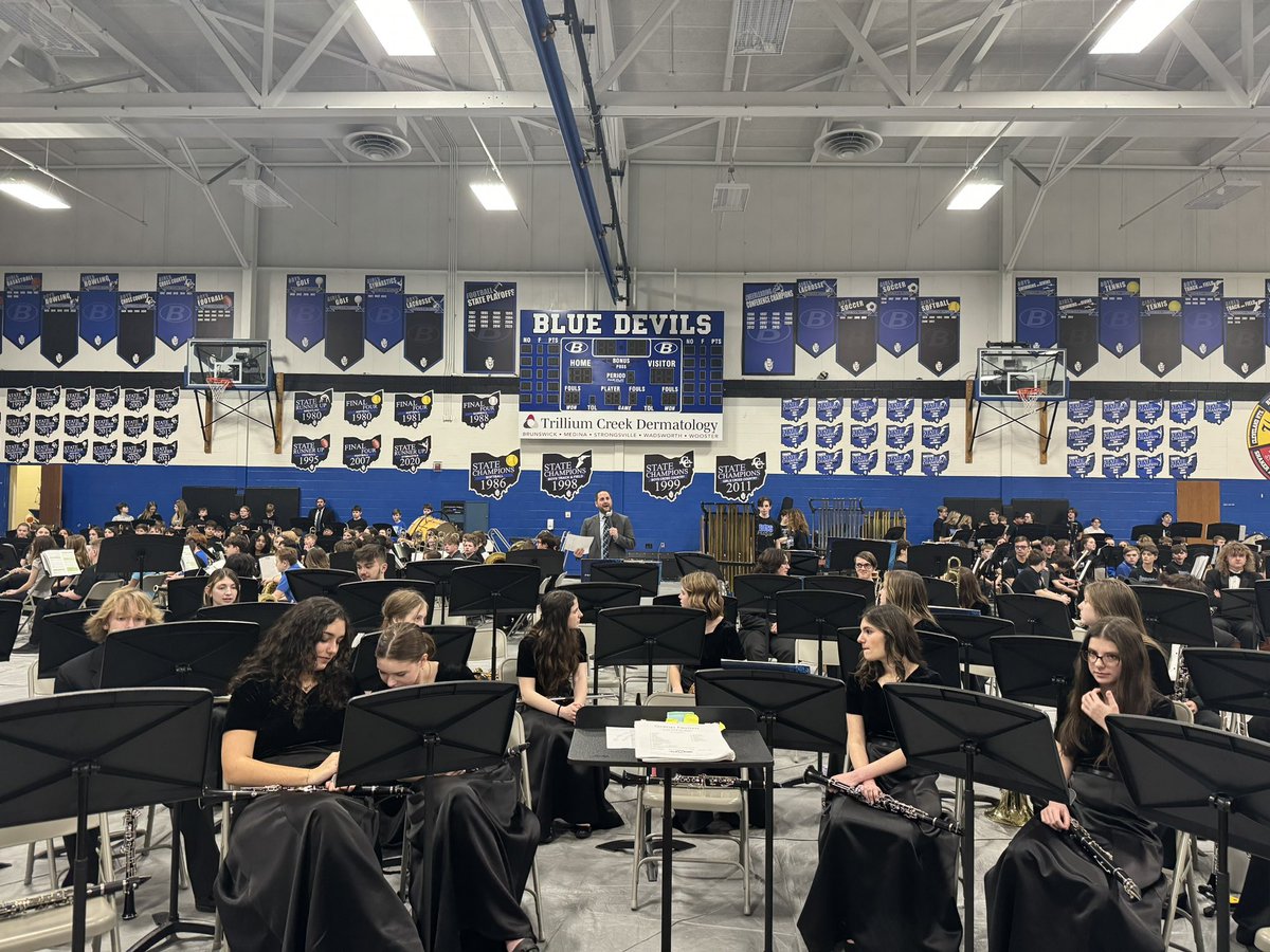 Festival of Bands at BHS! Great way to celebrate Music in Our Schools Month with our 6th, 8th, Wind Ensemble, &amp; Jazz Bands! Exciting night of music! <a href="/BrunswickCSD/">BrunswickCitySchools</a> <a href="/BBPO_Brunswick/">BBPO</a> <a href="/EEraybar/">Mr. Eraybar</a>