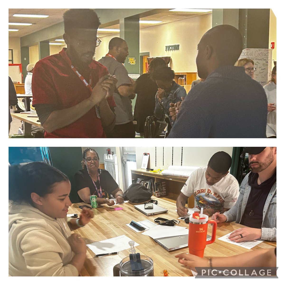 CoachVedder_HPE's tweet image. What a treat to be able to work with the Ts @Walter_g_byers today!We had the absolute pleasure to present #SEL Playground to this animated, energetic group! Can’t wait to see what they do with the fun activities we shared! #relationships #makelearningfun @arom07 @CharMeckSchools