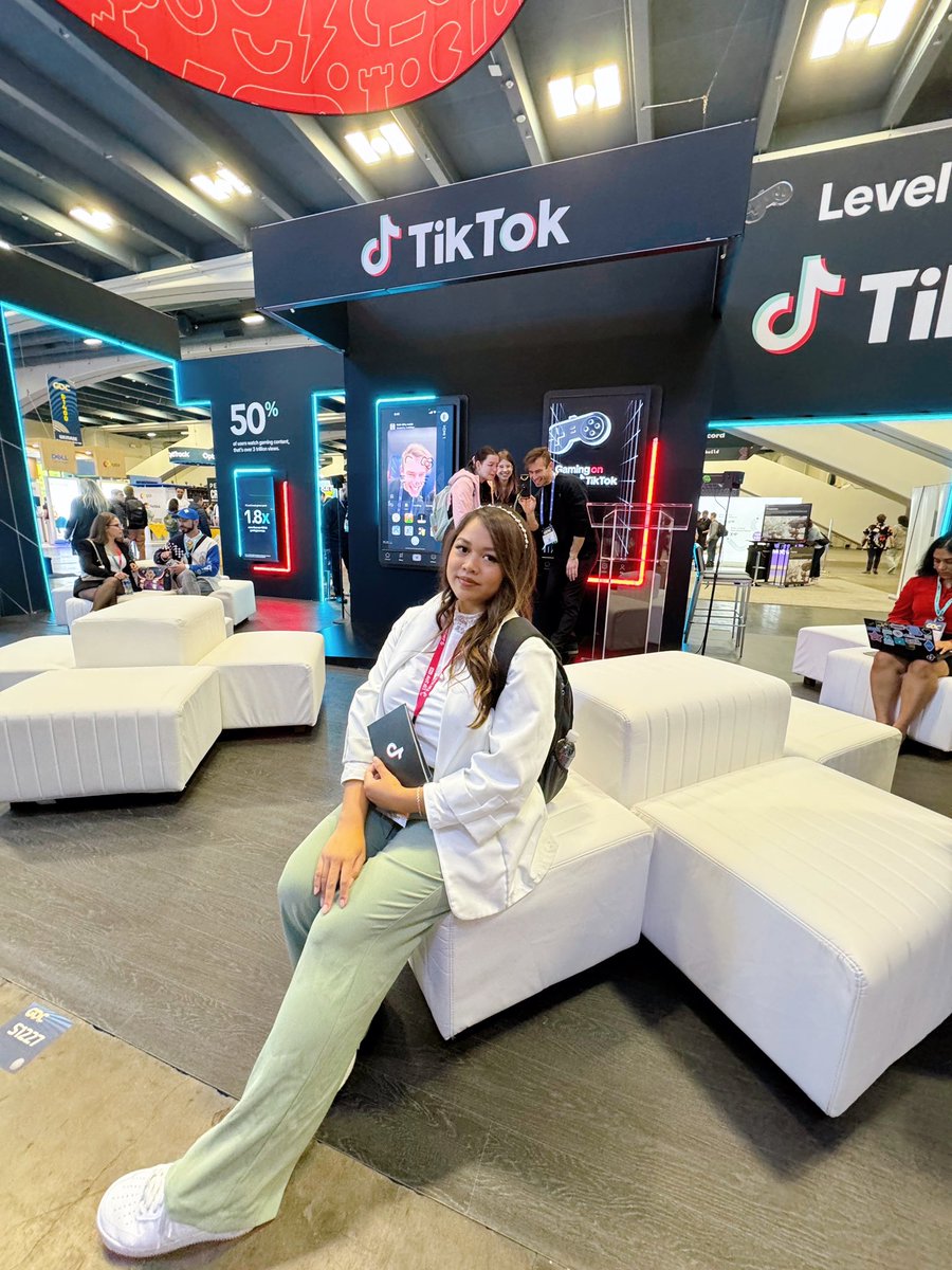 First successful GDC TikTok Panel Session today! tiktokgdc.com I’ll be speaking everything LIVE tomorrow at 2:30 pm at the TikTok booth so come say hello ❤️👾