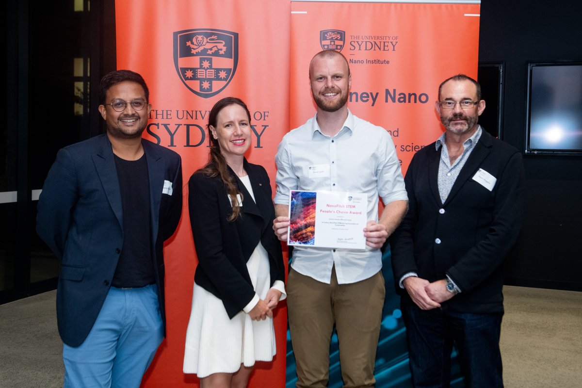 🥁The winners of 2024 #NanoPitch STEM are:   

⭐️NanoPitch STEM Award, worth $25,000 - Dr Yi Shen from the Faculty of Engineering!  

⭐️People's Choice Award, worth $5,000, and a spot in the <a href="/sydknowledgehub/">Sydney Knowledge Hub</a> Inventor Mentoring Program - Dr Grant Lynch from FMH!