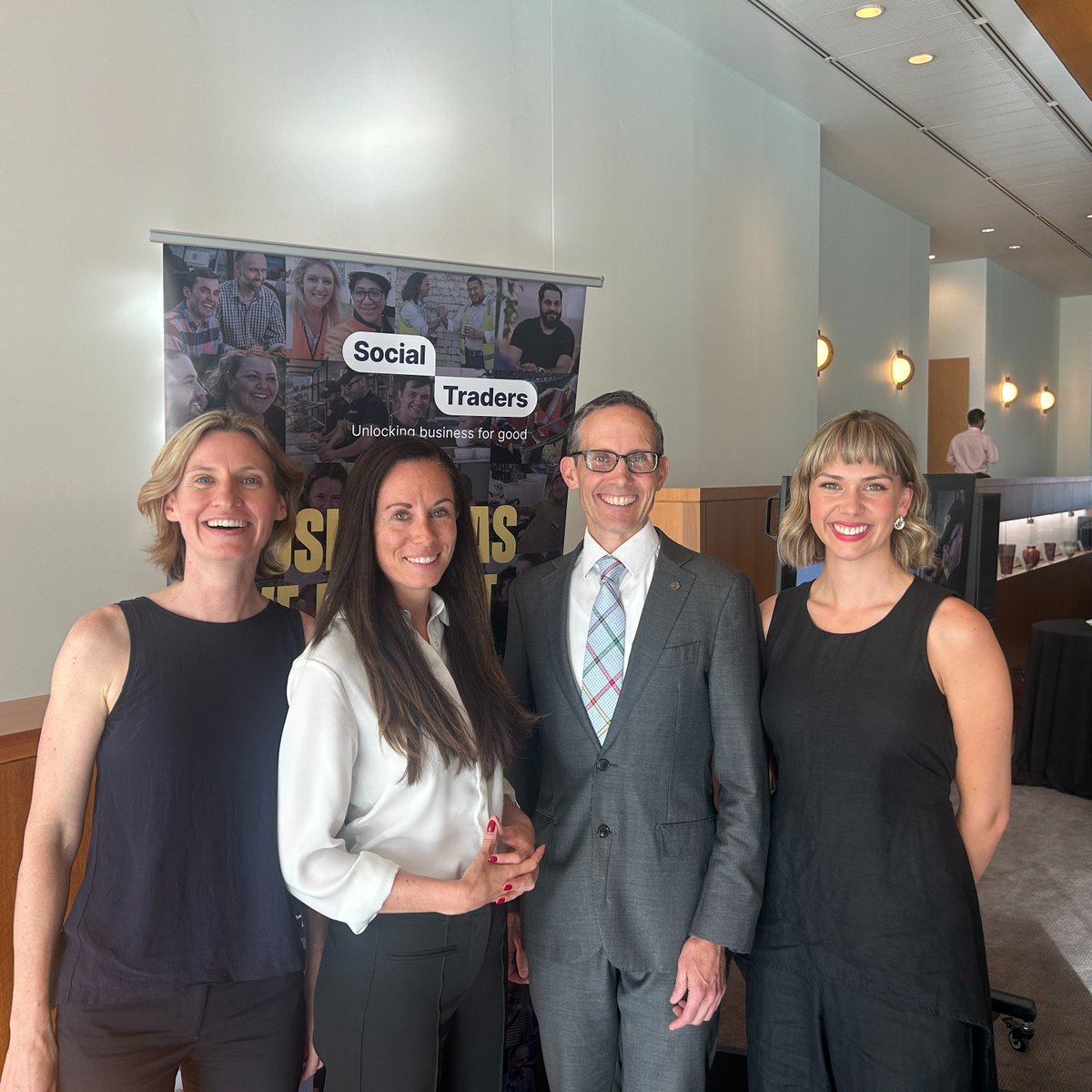 Jess Moore, Tara Anderson & Eloise Hall are among the leaders in Australian social trading & social enterprise, building a stronger community and a fairer society. My speech to their roundtable: ministers.treasury.gov.au/ministers/andr… #auspol