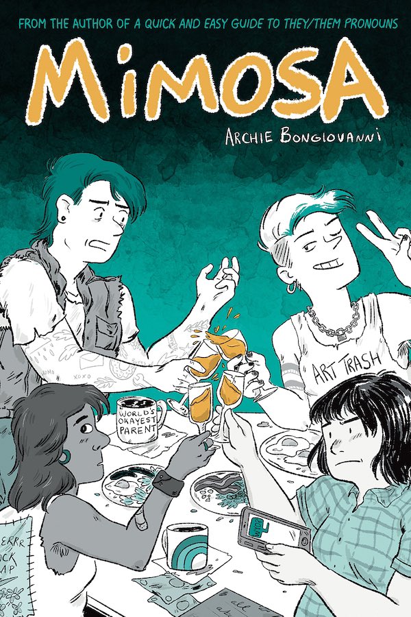 '…I think I would go with #GENDERQUEER: A MEMOIR by Maia Kobabe. It’s such an important graphic novel…that symbolizes the anti-LGBTQ movement happening in America today. It’s a symbol of resistance to book banning and the anti-trans rights movement...' - #ArchieBongiovanni