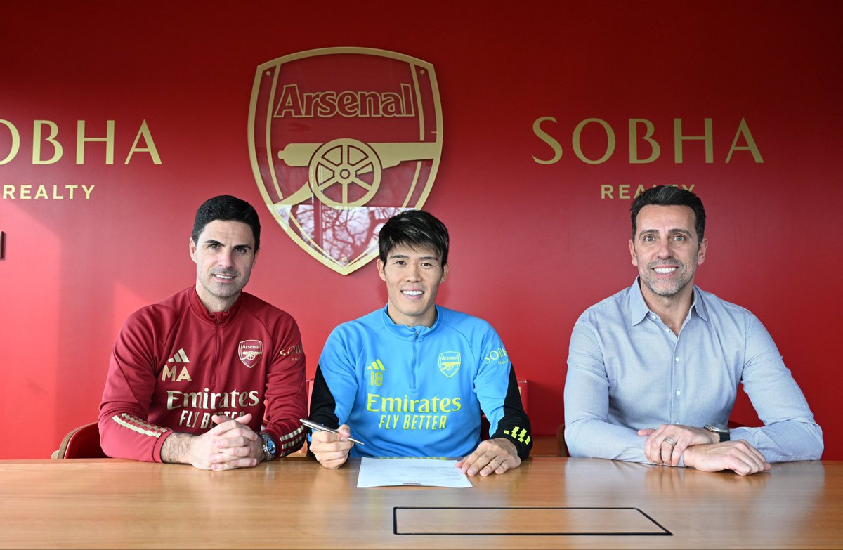 Arsenal, 25 yaşındaki Japon sağ bek Takehiro Tomiyasu ile Haziran 2026’a kadar yeni bir sözleşme imzaladı. Ayrıca sözleşmede bir yıl opsiyon bulunuyor. #Arsenal #TakehiroTomiyasu #Tomiyasu #transfergelişmesi #transferarenası #transfergundemi #transfergunlugu #transferhattı