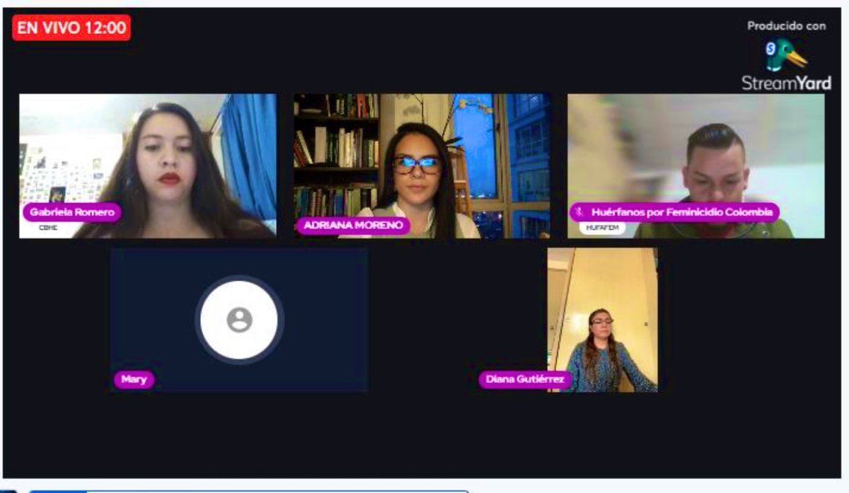 Con <a href="/colectivaBHE/">Colectiva Buscarlas Hasta Encontrarlas.</a> hablamos de las víctimas de feminicidio y desaparecidos en México y Colombia. ✊🏼💜