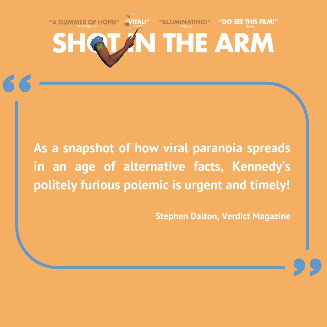 scotthamkennedy's tweet photo. In Honor of #WorldStorytellingDay, we are sharing some of the comments made by our wonderful viewers of #SHOTINTHEARM. (more to come)  Please send or tag to someone you want to see #SHOTINTHEARM!  #Screeningevent coming 5/14/24

#testimonials #reviews #docs #documentary https://t.co/B2uLHVFKvk