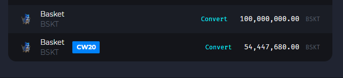 Pool Deployment Announcement
We have completed our initial liquidity deployment to <a href="/injective/">Injective 🥷</a> and have submitted the token registration details to the required asset lists.

BSKT is now available as a Bank &amp; CW20 asset. We've started deploying the initial liquidity to