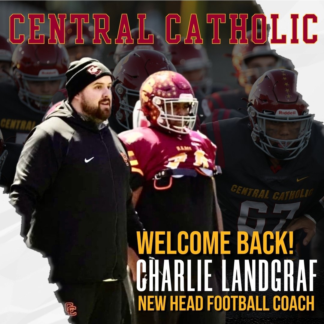 Welcome back, @CoachLandgraf_ The Central Catholic football program is excited about your return! #GORAMS