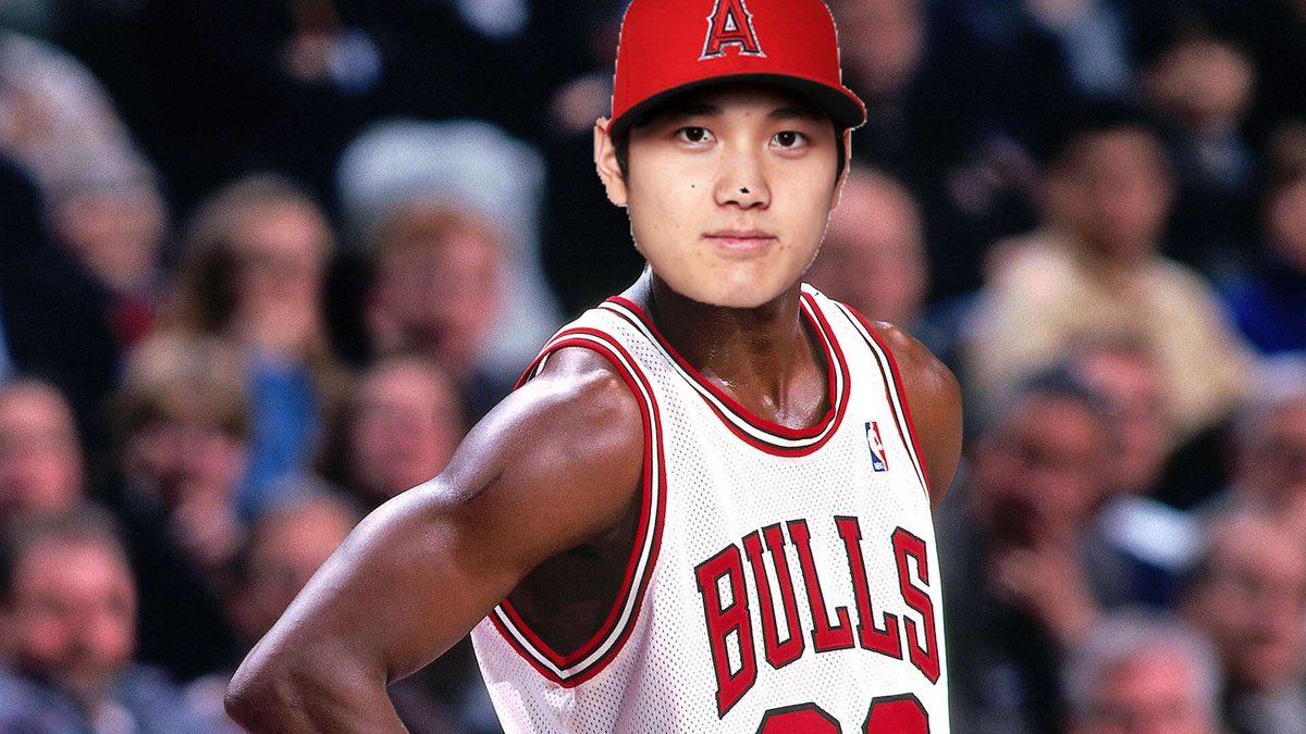 Breaking: Shohei as announced his retirement from baseball and is chasing is dream of becoming a NBA player