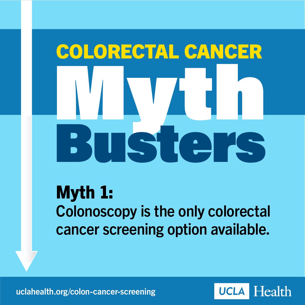 Reviewing some of the most common misconceptions about #coloncancer during the next three day for #coloncancerawareness month