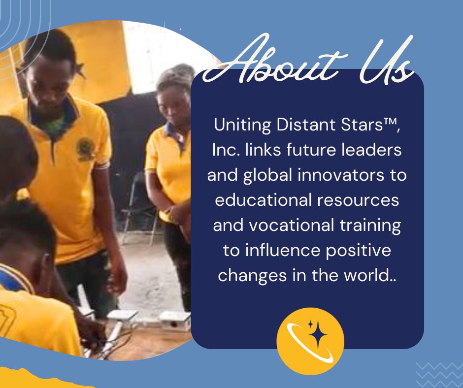 Since our founding in 2013, our mission statement has helped guide us in empowering young people with the knowledge and skills to benefit themselves, their families, and their community. #Liberia #missiondriven #empowerment #youth

Visit unitingdistanstars.com to learn more.