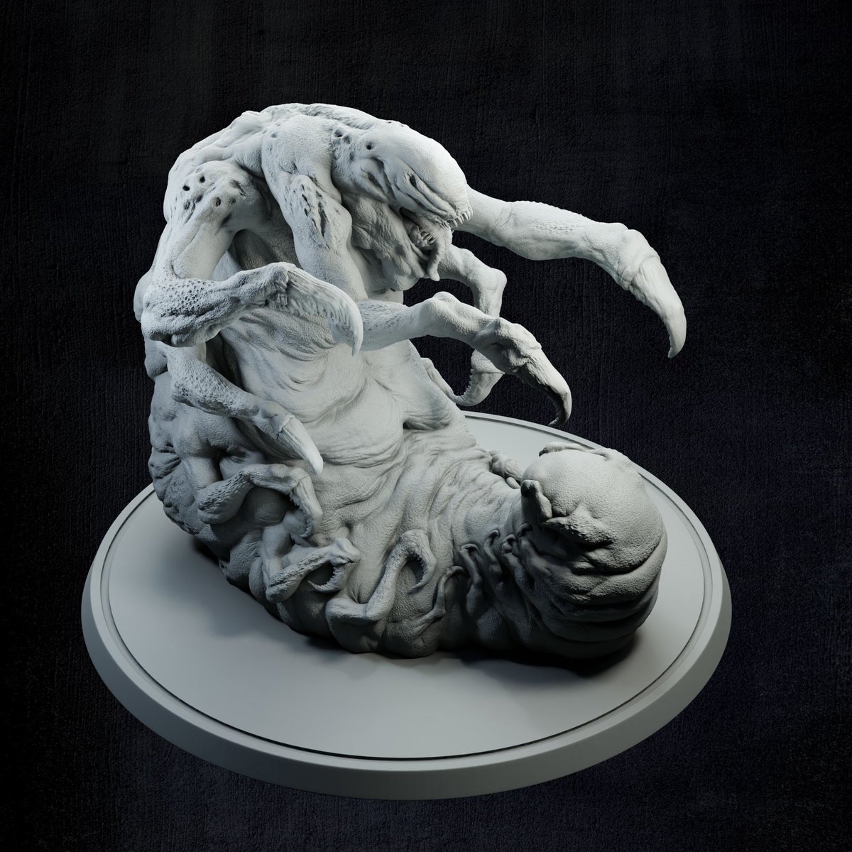 Another of the Powers of Darkness finished for our Kickstarter! This charming ultrabeing is called ‘Duroth, The Corrupting Tide’ #kickstagram #ttrpgcommunity #TTRPGs #3dsculpts 

kickstarter.com/projects/nomap…