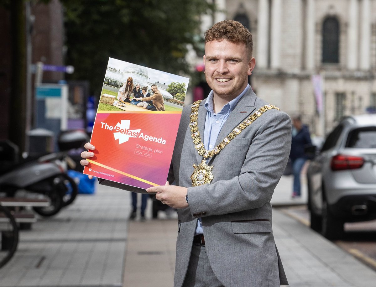 The Belfast Agenda aims to deliver a significant programme of actions by 2028: 6000 new homes 150000 trees planted Reduce chronic homelessness Increase business start-ups by 20 percent Reduce the economic inactivity rate by five percent each year. More at belfastcity.gov.uk/belfastagenda