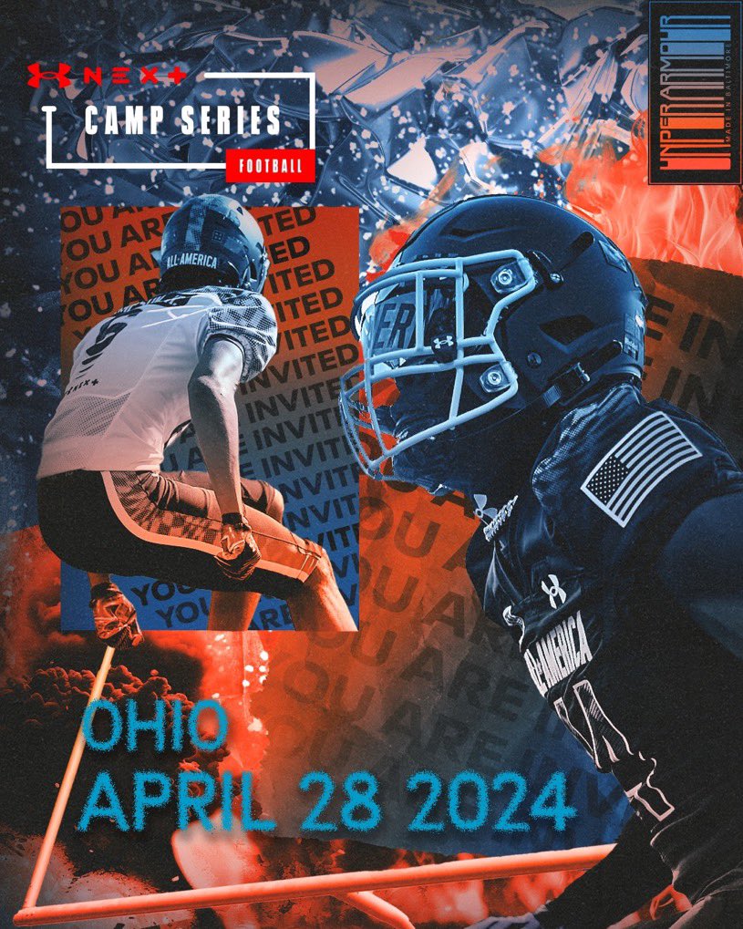 #AGTG BLESSED to have received an invite to the All-American camp series in Ohio!!👌🏾👌🏾 @DemetricDWarren @CraigHaubert @TheUCReport @Kenny_Jordan5 @TheD_Zone @PAbrams75 @JSimmons_Purdue @AllenTrieu @On3Noah