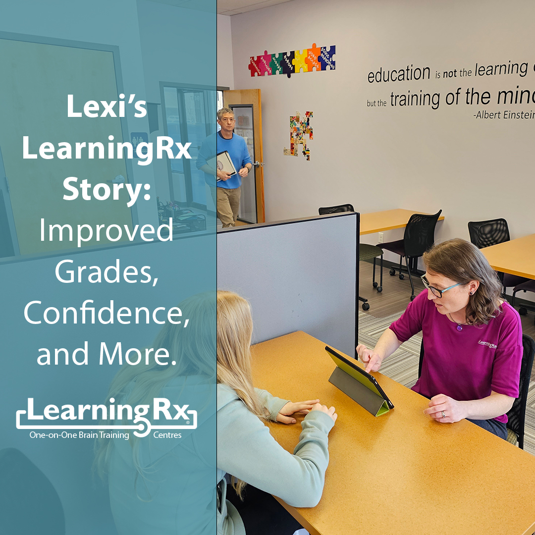 LearningRxRH's tweet image. LearningRx was able to help Lexi to not only target key learning skills, but also build confidence: bit.ly/3UzLi5B

*Results may vary.

#learningrx #braintraining #cognitivetraining #independence #confidence #readinghelp #mathhelp #onted #yrdsb #tdsb #bloto #richmondhill