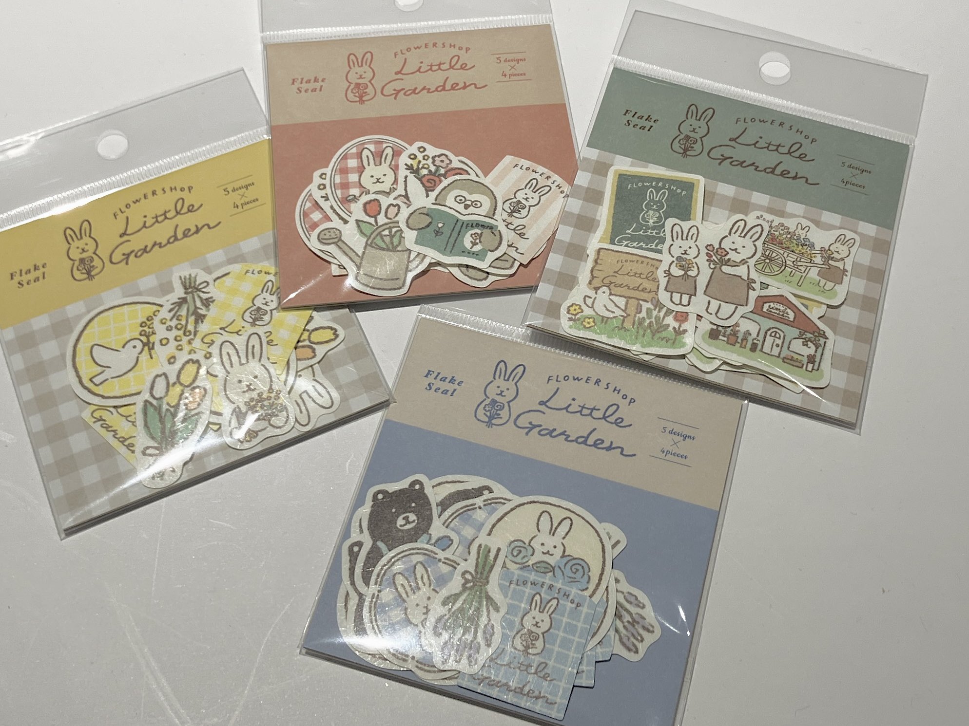 檸檬書店 FLOWER SHOP Little Garden そえぶみ箋 12枚